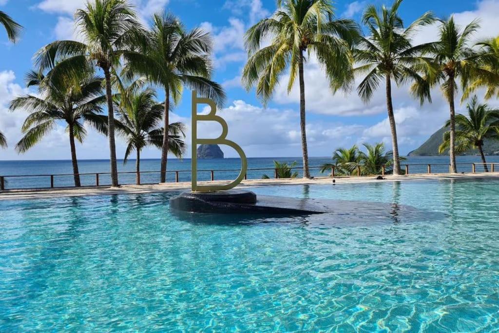 Studio Vue Mer Et Rocher Du Diamant Antilles Le Diamant Exterior foto